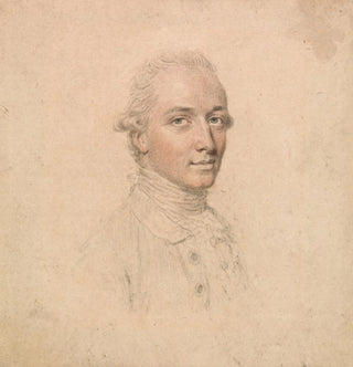 Portrait d'un jeune homme pris sur le vif, tourné vers la droite - John Smart