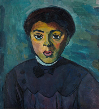 Portrait d'une Fille - Alexander Kanoldt