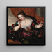 Portret van een dame - Cornelis de Vos — ingelijst kunstwerk aan de muur
