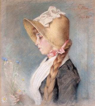 Portrait d'une dame - Jenny Nyström