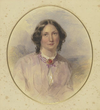 Portrait d'une dame - Victor Müller