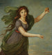 Portrait of a young girl under the features of Atalante - Élisabeth Louise Vigée Le Brun — artwork view