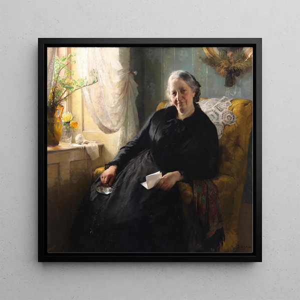 Bertha Wegmann - Portrait of Cecilie Trier ne Melchior.webp