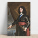 Reproductie van het schilderij portret van Charles II, koning van Engeland door Philippe de Champaigne