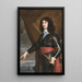Reproductie van het schilderij portret van Charles II, koning van Engeland door Philippe de Champaigne