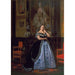 Reproductie van het schilderij Portret van Charlotte de Rothschild - Jean-Léon Gérôme