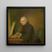 Portrait of Cornelis Ploos van Amstel - Jacobus Buys — framed artwork on a wall