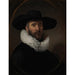 Reproductie van het schilderij portret van Dirck Jansz. Pesser - Rembrandt van Rijn