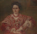 Portret van Dorothea A. Dreier - Walter Shirlaw — weergave van het kunstwerk