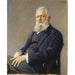 Reproductie van het schilderij Portret van Franz Adickes, burgemeester van Frankfurt - Max Liebermann