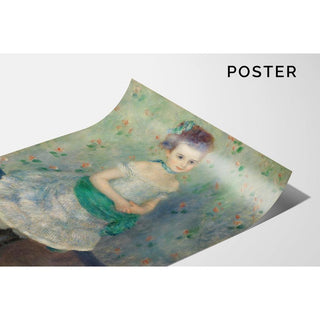 Portrait de Jeanne Durand-Ruel - Pierre-Auguste Renoir | Reproduction Tableau Décoration murale affiche copie