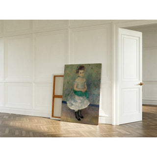 Portrait de Jeanne Durand-Ruel - Pierre-Auguste Renoir | Reproduction Tableau Décoration murale affiche copie