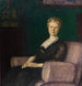 Portret van Luise Bestehorn - Franz von Stuck — weergave van het kunstwerk