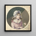 Portrait painting of Maria Margaretha van Os - Pieter Gerardus van Os — wall display of the artwork