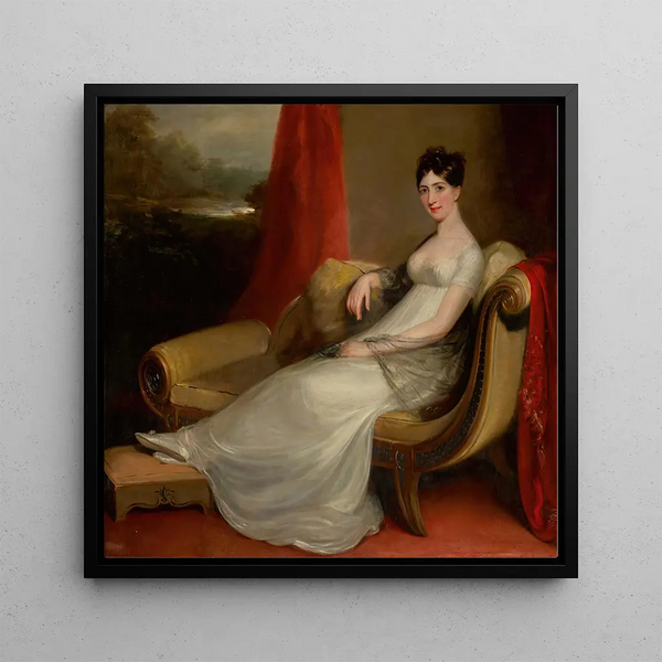 John James Masquerier - Portrait Of Maria Vicenta Sols Lasso De La Vega Duchess Of FernnNuez.webp