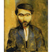 Reproductie van het schilderij Portret van Miezystaw Zborowski - Moïse Kisling