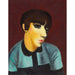 Reproductie van het schilderij van het portret van mevrouw Renée Kisling (1919) - Moïse Kisling
