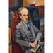 Reproductie van het schilderij Portret van Ronald Davis - Louis Marcoussis