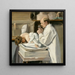 Portrait of Viktor Malmberg - Hugo Simberg — framed artwork on a wall