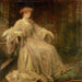 portret van Violet, markiezin van Granby - James Jebusa Shannon — gepresenteerd in een interieur
