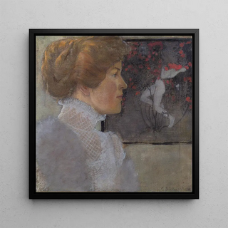 Portrait de dame - Carola Nahowska