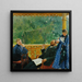 Portret van de familie Polenow - Boris Kustodiev — ingelijst kunstwerk aan de muur