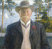 Portret van de componist Thorvald Lammers - Erik Werenskiold — weergave van het kunstwerk