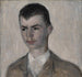 portret van de broer van de kunstenaar Svend Hammershøi - Vilhelm Hammershøi — weergave van het kunstwerk