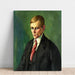 Reproductie van het schilderij Portret van een Man - Konrad Mägi