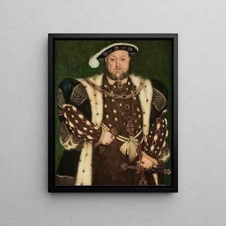 Portret van Hendrik VIII, Koning van Engeland door Hans Holbein de Jonge