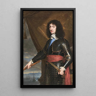 Portret van Charles II, Koning van Engeland door Philippe de Champaigne
