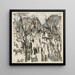 Potsdamer Platz - Rudolf Grossmann — framed artwork on a wall
