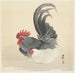Poule et coq - Ohara Koson — artwork view