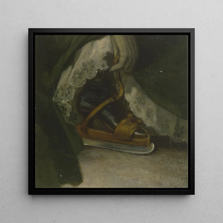 Pour une dame avec patin à glace - Philipp Rumpf