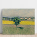 Reproductie van het schilderij Prairie Au Pont d'Argenteuil - Gustave Caillebotte