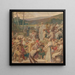 Prediking van Sint-Denis - Pierre — ingelijst kunstwerk aan de muur