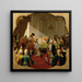 Eerste promotie bij de Militaire Orde van Maria-Theresia 1758 - Karl von Blaas — wandpresentatie van het kunstwerk