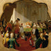 Eerste promotie bij de Militaire Orde van Maria-Theresia 1758 - Karl von Blaas — gepresenteerd in een interieur