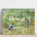 Reproduction of the painting First steps painting, after millet - Vincent van Gogh