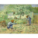 Reproduction of the painting First steps painting, after millet - Vincent van Gogh