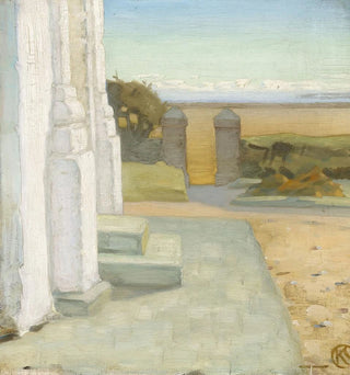Près d'une église - Knud Sinding