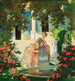 Near the fountain - Ulisse Caputo — artwork view