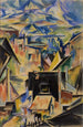 The Black House - Preston Dickinson — artwork view