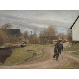 Printemps à Hals, Jutland - Laurits Andersen Ring | Reproduction Tableau Décoration murale affiche copie