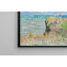 Reproductie van het schilderij van Claude Monet's schilderij Promenade sur la falaise, Pourville