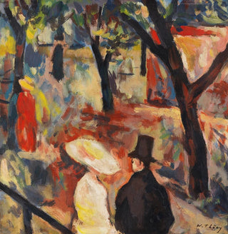 Promeneur dans le parc - Wilhelm Thny