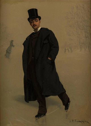 ProsperJoseph Florence - Patineur au bois de Boulogne.webp