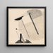 Proun 3A - El Lissitzky — ingelijst kunstwerk aan de muur