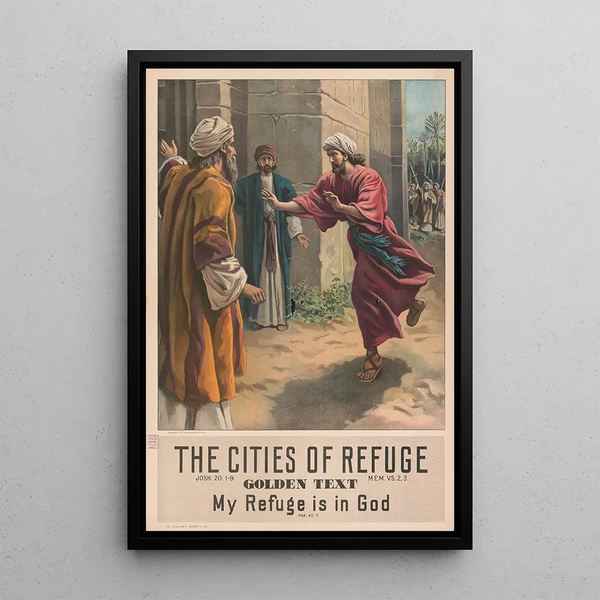 Providence Lith Co - The cities of refuge.webp