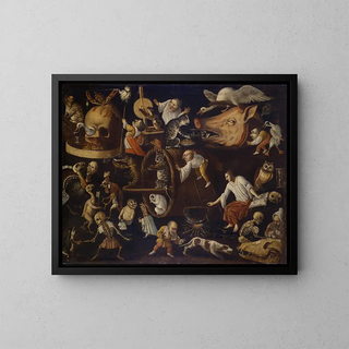 Pseudo Bocchi - Witchcraft Scene with Dwarves.webp